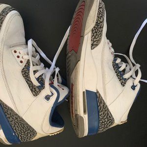 Nike air jordan 3 retro blue and cement